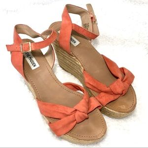 Steve Madden |  Coral Leather Espadrilles ( 9 )
